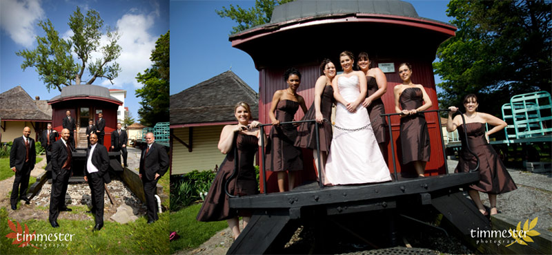 The Wedding Party rocked the red caboose!