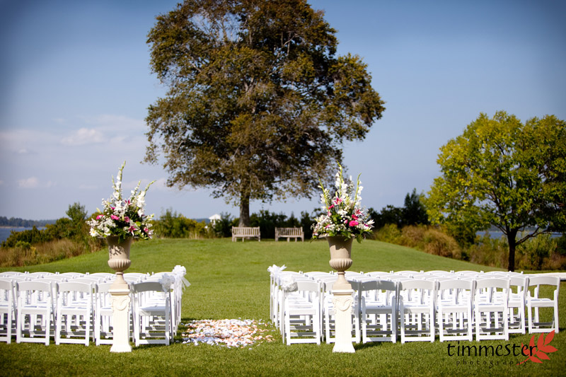 The lovely ceremony site!  
