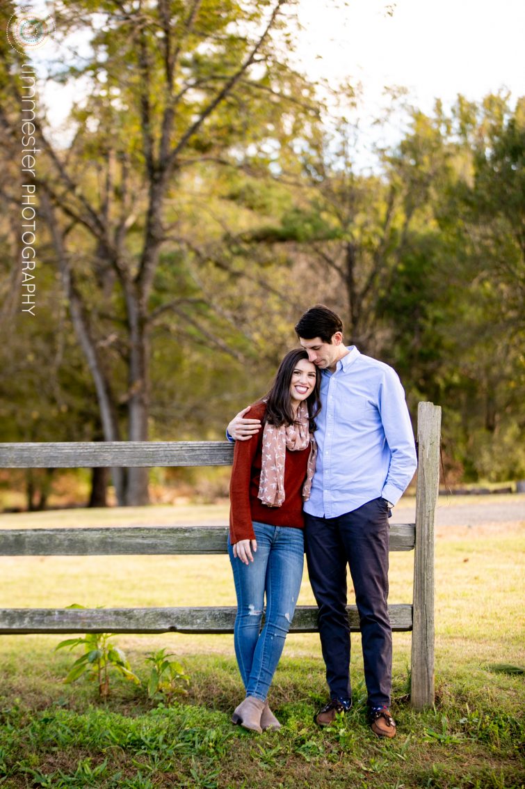 A Chapel Hill engagement session at Barn at Valhalla