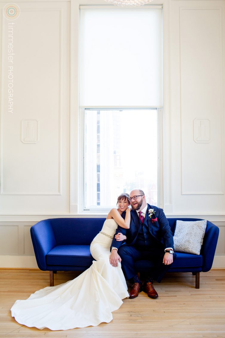 A Raleigh, NC wedding at The Cannon Room 