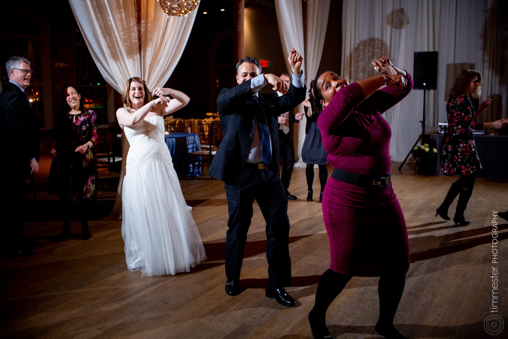A Durham, NC wedding at The Cotton Room.