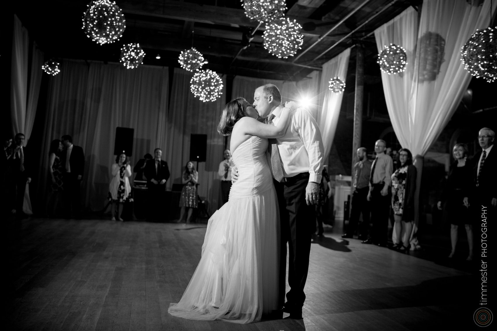 Jessica + David got married at The Cotton Room in Durham, NC.