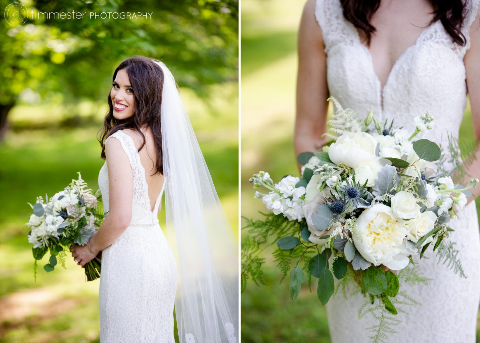 Stunning bride, Chloe, on her wedding day at Barn at Valhalla in Chapel Hill, North Carolina.