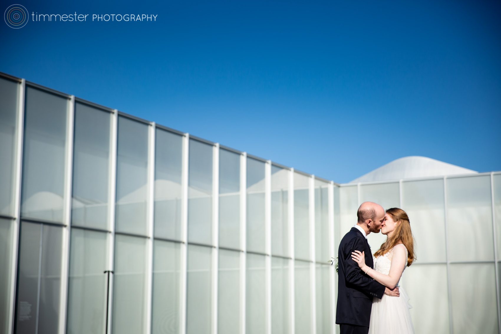 A wedding at the NC Museum of Art in Raleigh, North Carolina.