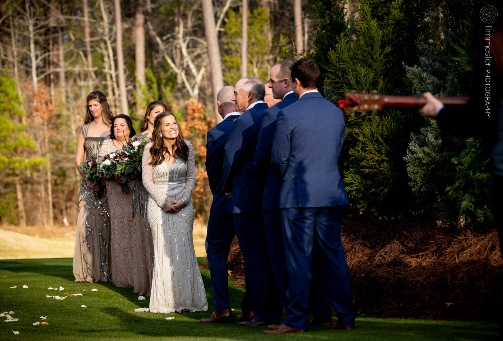 A North Carolina winter wedding at Chapel Hill Carriage House
