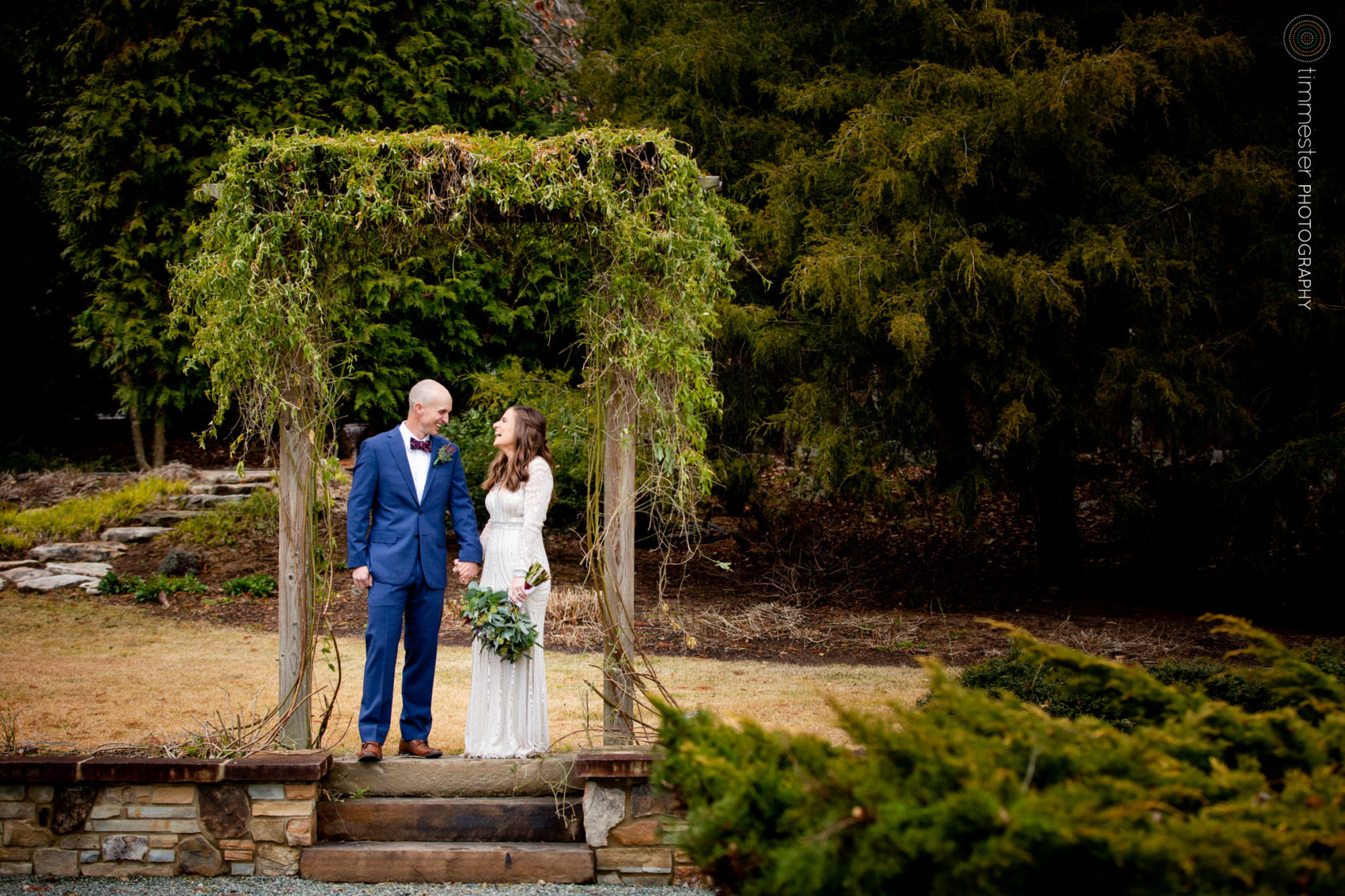 A winter wedding at Chapel Hill Carriage House
