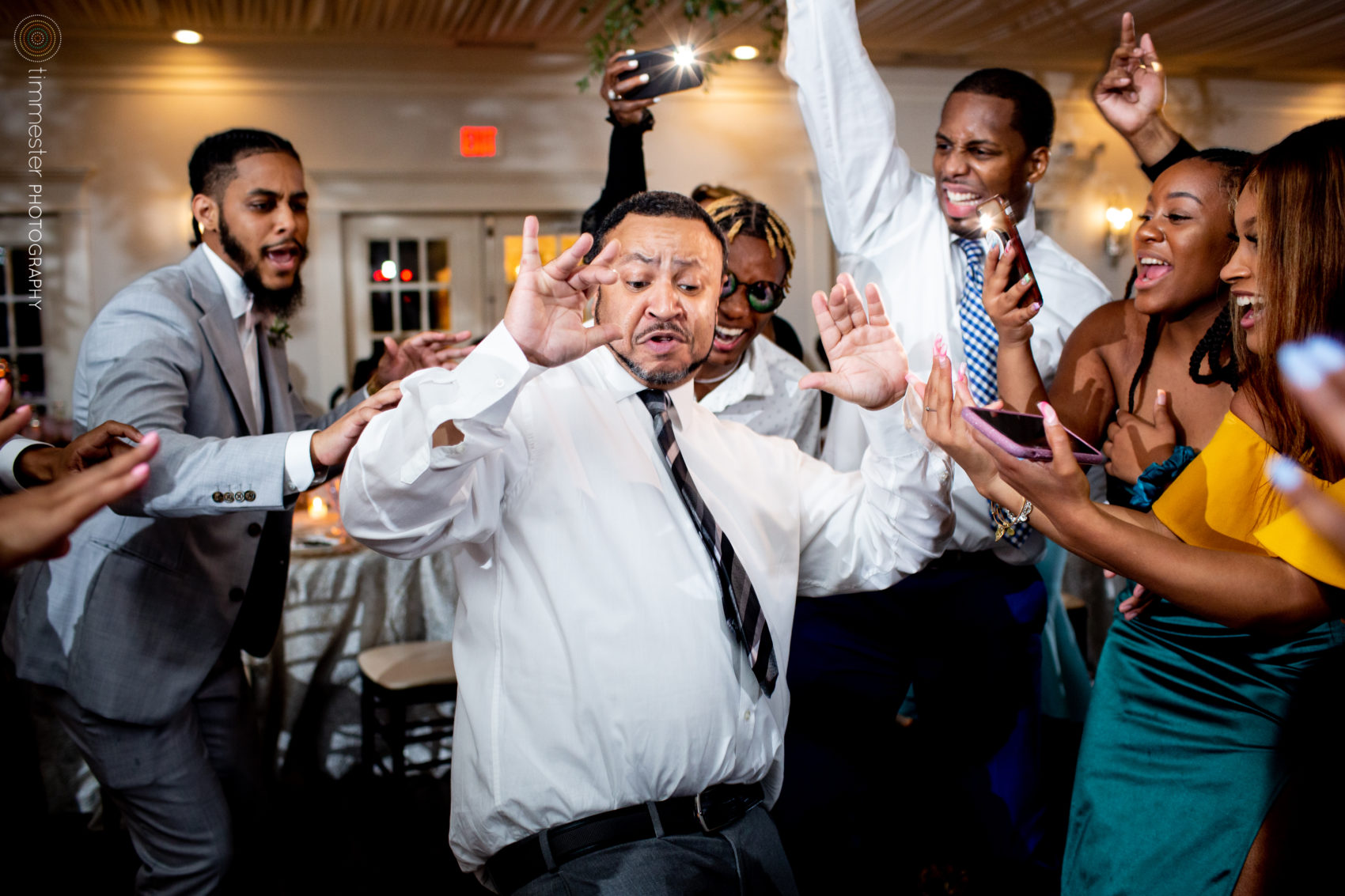 A fun wedding celebration and reception at Highgrove Estate in NC.