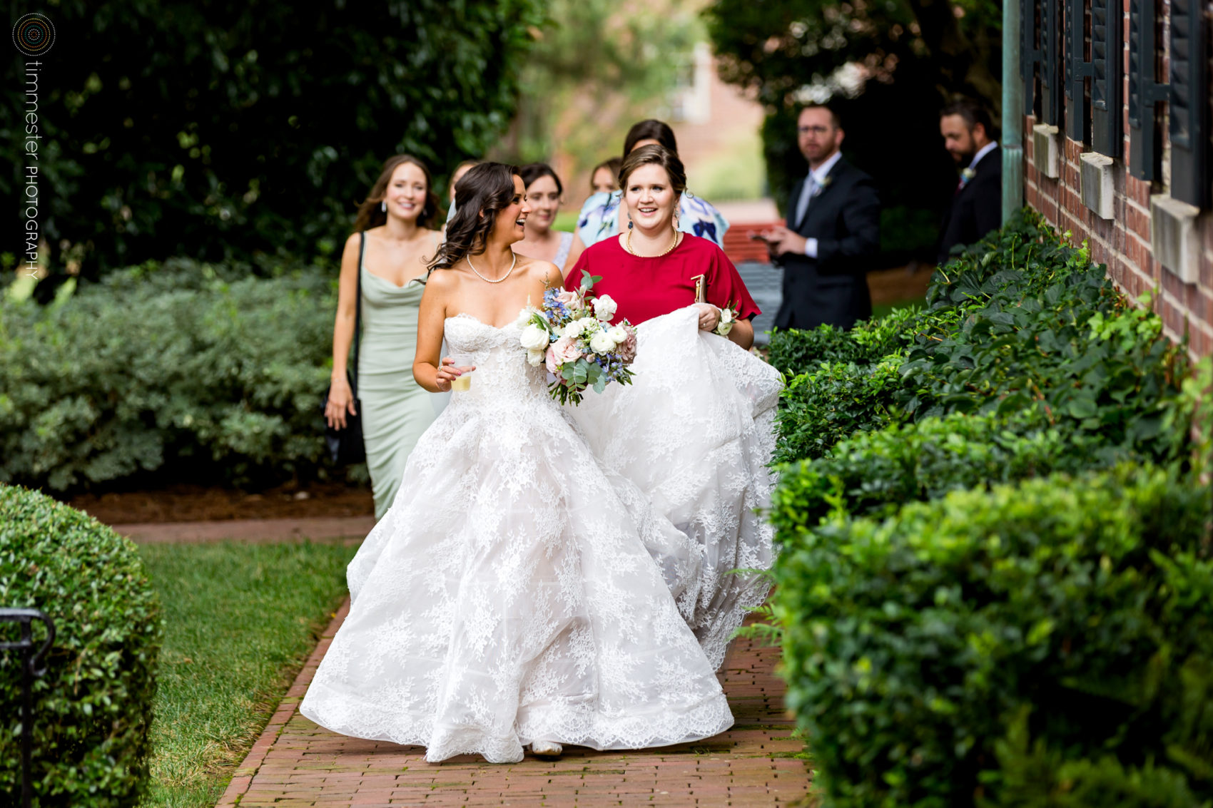 The Carolina Inn wedding day in Chapel Hill, North Carolina.