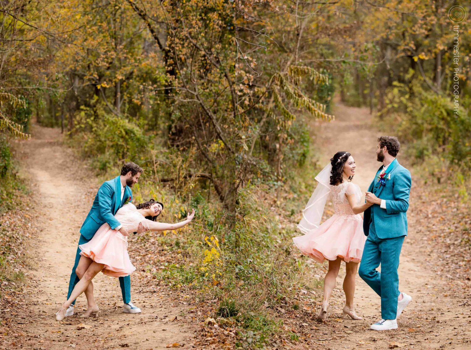 Dancer wedding at Haw River Ballroom in NC