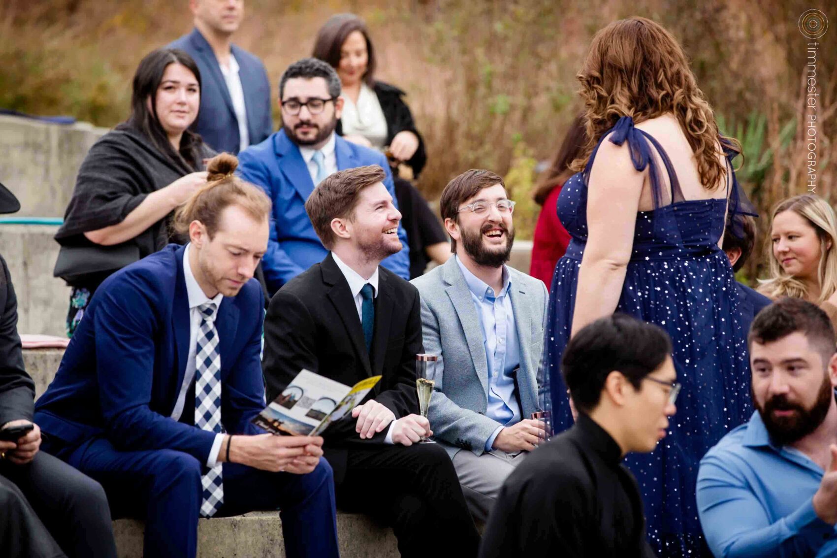 Haw River Ballroom wedding ceremony