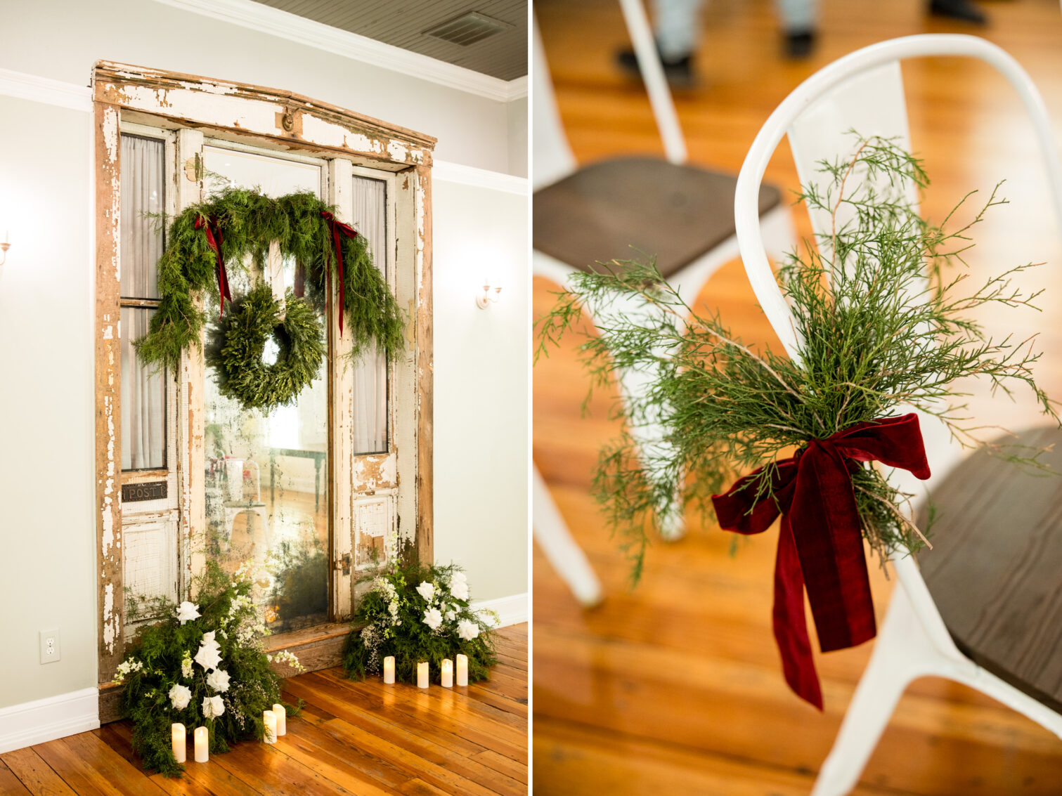 Wedding details at Parlour at Manns Chapel elopement