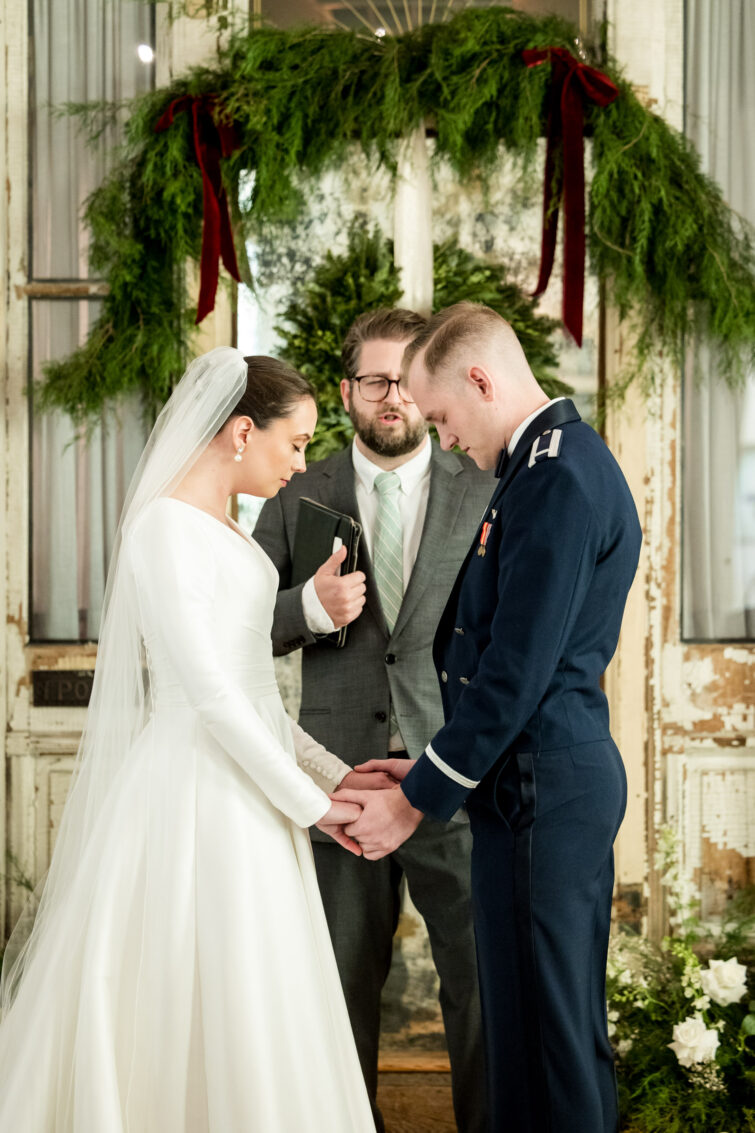 Modern Elopement at Parlour at Manns Chapel in Chapel Hill